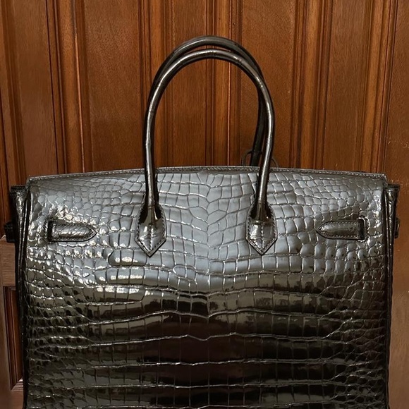 Hermes Birkin 35 Niloticus crocodile - Picture 2 of 11